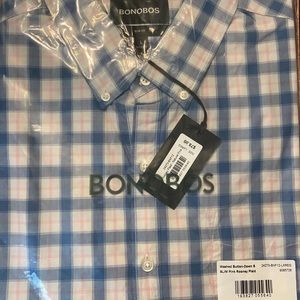 Bonobos Slim Fit Large Washed Button Down Shirt